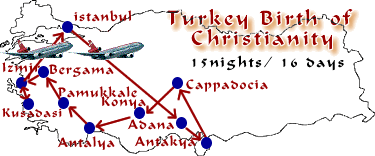 Biblical Tours, Turkey - Birth of Christianity Tour