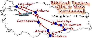Biblical Tours, Biblical Turkey (Old & New Testimony)