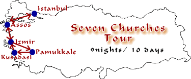 Biblical Tours, Turkey - Seven Churches Tour Religious Tour