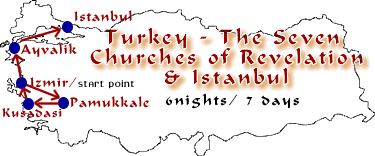 Biblical Tours, Turkey - The Seven Churches of Revelation & Istanbul Tour